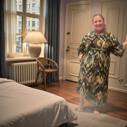 Kimono indio  terciopelo...