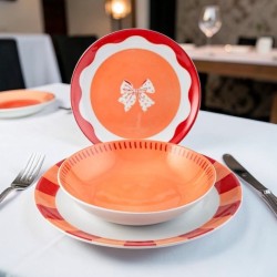 Vajilla porcelana 18 Pz...