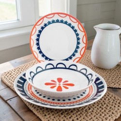 Vajilla porcelana 18 Pz...