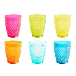 Set 6 vasos de picos...